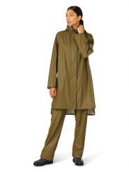 Ilse Jacobsen Płaszcz przeciwdeszczowy w kolorze oliwkowym rozmiar: 40. Brązowe kurtki przeciwdeszczowe Ilse Jacobsen, bez wzorów, bez kaptura, outdoorowe. Za 217.99 zł.