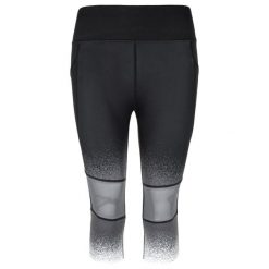 Damskie legginsy 3/4 Kilpi SOLAS-W. Czarne legginsy Kilpi, bez wzorów, z materiału. Za 130.50 zł.