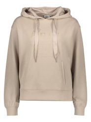 ONLY Bluza w kolorze beżowym rozmiar: L. Brązowe bluzy ONLY, l, bez wzorów, z materiału, z kapturem. Za 113.99 zł.