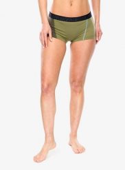 Bokserki termoaktywne damskie Ortovox 150 Essential Hot Pants. Zielone bokserki damskie ORTOVOX, bez wzorów, z elastanu. Za 197.99 zł.