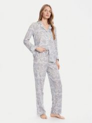 LAUREN RALPH LAUREN Piżama ILN92451 Kolorowy Regular Fit. Piżamy Lauren Ralph Lauren, l, bez wzorów, z bawełny, bez kołnierzyka, bez ramiączek. Za 489.99 zł.