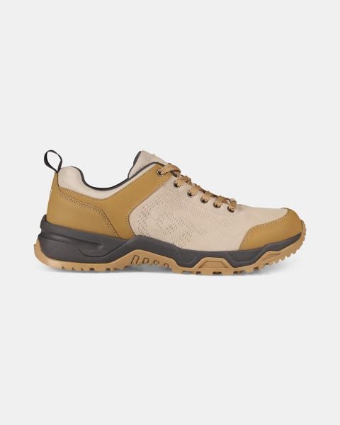 Niskie buty trekkingowe Kilpi Solanke. Brązowe buty trekkingowe Kilpi, z materiału, bez zapięcia. Za 318.77 zł.