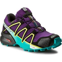 Buty SALOMON - Speedcross 4 Gtx W GORE-TEX 392405 20 G0 Acai/Deep Peacock Blue/Sulphur Spring. Buty do biegania marki Salomon. W wyprzedaży za 439.00 zł.