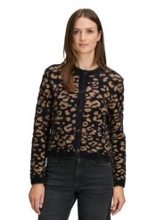 BETTY & CO Kardigan w kolorze czarno-jasnobrązowym rozmiar: 38. Brązowe swetry Betty & Co, bez wzorów, bez ramiączek. Za 159.95 zł.