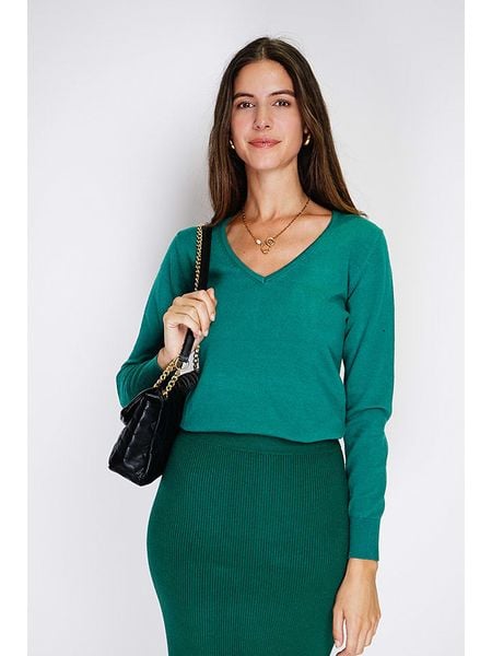 William de Faye Sweter w kolorze turkusowym rozmiar: 40. Niebieskie swetry William de Faye, bez wzorów, z kaszmiru, klasyczne, bez ramiączek. Za 140.45 zł.