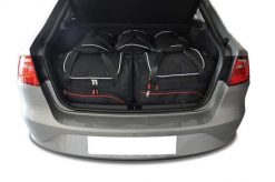 Torby Do Bagażnika Seat Toledo 2012-2018 5Szt Kjust. Czarne torby podróżne KJUST, bez wzorów, z kauczuku. Za 1,564.00 zł.