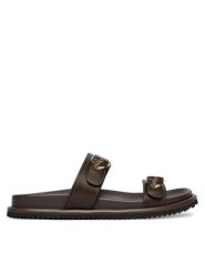 Blauer Klapki S6BLOOM03/LEA Brązowy. Brązowe klapki Blauer, bez wzorów, ze skóry, bez obcasa, bez zapięcia. Za 559.99 zł.