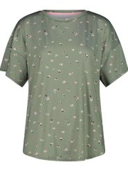 CMP Koszulka funkcyjna w kolorze khaki rozmiar: 40. Brązowe t-shirty sportowe CMP, bez wzorów, z materiału, bez ramiączek, outdoorowe. Za 92.21 zł.