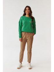 TATUUM Spodnie w kolorze beżowym rozmiar: 34. Brązowe spodnie materiałowe Tatuum, bez wzorów, z materiału. Za 109.00 zł.