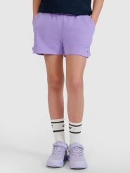 4F Szorty w kolorze lawendowym rozmiar: 158/164. Różowe szorty 4f, bez wzorów. Za 26.45 zł.