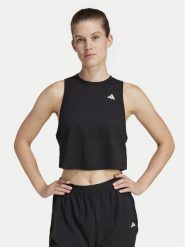 Adidas Koszulka techniczna Train Essentials Boxy Workout JF1025 Czarny Regular Fit. Czarne t-shirty sportowe adidas, l, bez wzorów, z syntetyku, bez ramiączek, na fitness i siłownię. Za 69.99 zł.