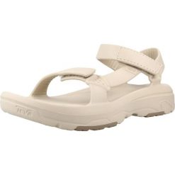 Sandały TEVA 1173701TV Beżowy. Brązowe sandały Teva, bez wzorów, z gumy, bez obcasa, bez zapięcia. Za 213.99 zł.