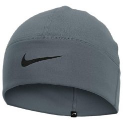 Czapka dla dorosłych Therma-Fit Fleece Beanie. Szare czapki zimowe Nike, bez wzorów, z poliesteru. Za 139.99 zł.