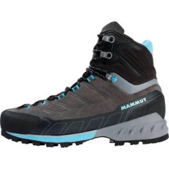 Buty wysokogórskie damskie Mammut Kento Tour High GTX. Szare buty treningowe Mammut, na jesień, bez wzorów, z gore-texu, bez zapięcia, trekkingowe, gore-tex. Za 872.49 zł.