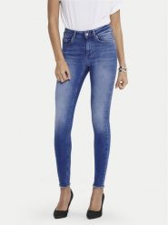 ONLY Jeansy Blush 15195681 Niebieski Skinny Fit. Niebieskie jeansy ONLY, xs, bez wzorów, z bawełny. Za 69.99 zł.