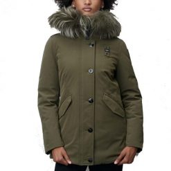 Kurtka BLAUER IRMA Zielony. Zielone kurtki Blauer, bez wzorów, z tkaniny, bez kaptura. Za 2,034.99 zł.
