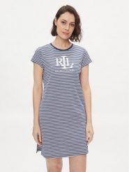 Lauren Ralph Lauren Koszula nocna ILN32311 Granatowy. Niebieskie koszule nocne Lauren Ralph Lauren, l, bez wzorów, z bawełny, bez ramiączek. Za 399.99 zł.