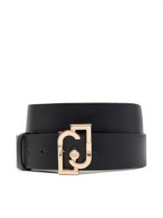 Liu Jo Pasek Damski Hips Belt 3,5 Cm AF5238 E0077 Czarny. Czarne paski Liu Jo, bez wzorów, ze skóry. Za 269.99 zł.