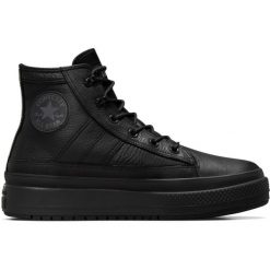 Adidasy Converse Chuck Taylor All Star Equip WP, Dla obu płci. Czarne buty sportowe lifestyle Converse, bez wzorów, ze skóry ekologicznej, retro, bez zapięcia. Za 790.00 zł.