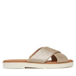Klapki Toms. Szare klapki TOMS, bez wzorów, bez obcasa, bez zapięcia. Za 189.99 zł.
