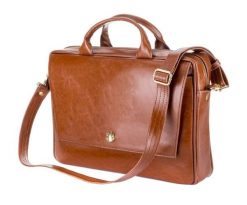 Skórzana torba aktówka damska na laptopa FELICE brązowa FELICE07. Brązowe aktówki Felice, z aplikacjami, ze skóry, do ręki, zdobione. Za 478.99 zł.