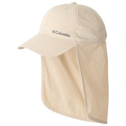 Czapka z daszkiem dla dorosłych Schooner Bank II Cap. Brązowe czapki z daszkiem Columbia, na lato, bez wzorów, z materiału, sportowe. Za 93.35 zł.