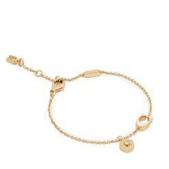 Bransoletka Coach. Żółte bransoletki Coach, złote. Za 309.99 zł.