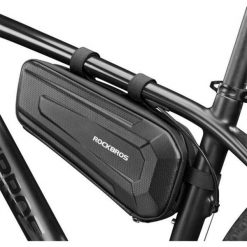 Torebka rowerowa na ramę Rockbros B67. Czarne torebki klasyczne ROCKBROS, bez wzorów, sportowe, bez dodatków. Za 104.00 zł.