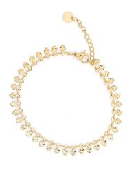 MOODE Bransoletka "Nais" z elementami ozdobnymi rozmiar: onesize. Żółte bransoletki MOODE, ze stali. Za 34.99 zł.