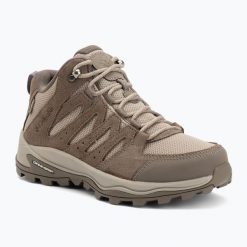 Buty trekkingowe damskie Columbia Redmond IV Low Wp. Brązowe buty trekkingowe Columbia, bez zapięcia. Za 359.99 zł.