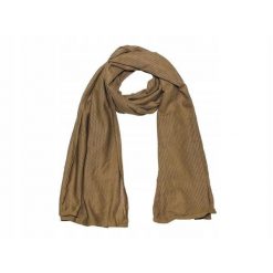 Szal maskujący siatka 190 x 70 cm coyote. Brązowe szaliki i kominy MFH MAX FUCHS, bez wzorów. Za 42.99 zł.