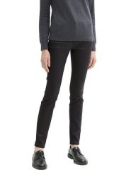Tom Tailor Dżinsy - Skinny fit - w kolorze czarnym rozmiar: W33/L30. Czarne jeansy Tom Tailor, l, bez wzorów, klasyczne, z podwyższonym stanem. Za 114.71 zł.