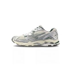 Buty Mizuno Wave Rider 10 Białe/Szare/Zielone. Białe buty do biegania Mizuno, na zimę, bez wzorów, z materiału, bez zapięcia, do biegania, mizuno wave. Za 717.80 zł.