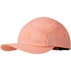 Czapka z daszkiem BUFF 5 PANEL GO CAP SOLID. Czerwone czapki z daszkiem Buff, bez wzorów, sportowe. Za 169.90 zł.