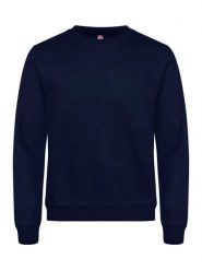 Clique Basic Roundneck unisex blu ciemny bluza bez pilingu – dark navy. Niebieskie bluzy bez kaptura CLIQUE, l, bez wzorów, z bawełny, bez kaptura. Za 158.26 zł.