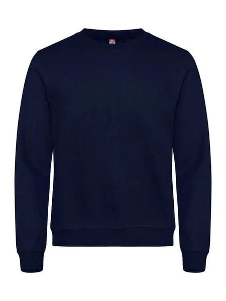 Clique Basic Roundneck unisex blu ciemny bluza bez pilingu – dark navy. Niebieskie bluzy bez kaptura CLIQUE, l, bez wzorów, z bawełny, bez kaptura. Za 158.26 zł.