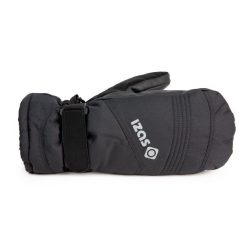 Rękawice SISCAR Unisex, wodoodporne, Mount-Tex | Pełna ochrona i oddychający kom. Czarne rękawiczki IZAS, bez wzorów, sportowe. Za 195.61 zł.