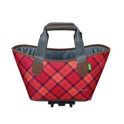 Systemowa torba na zakupy AGNETHA. Czerwone shopper bag RACKTIME, bez wzorów, sportowe, bez dodatków. Za 339.90 zł.