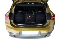 Torby Do Bagażnika Bmw X2 Phev 2020-2023 4Szt Kjust. Czarne torby podróżne KJUST, bez wzorów, z kauczuku. Za 1,203.00 zł.