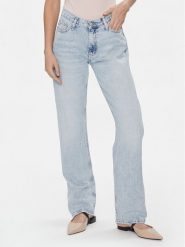 Calvin Klein Jeans Jeansy J20J223302 Niebieski Straight Fit. Niebieskie jeansy Calvin Klein Jeans, bez wzorów, z bawełny. Za 569.99 zł.