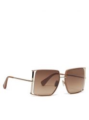 Max Mara Okulary przeciwsłoneczne MM0120 47F Brązowy. Brązowe okulary przeciwsłoneczne Max Mara, bez wzorów, z tworzywa sztucznego, plastikowe. Za 939.99 zł.