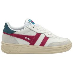 Buty damskie Gola Topspin. Białe buty treningowe Gola, bez wzorów, bez zapięcia, tenisowe. Za 486.50 zł.