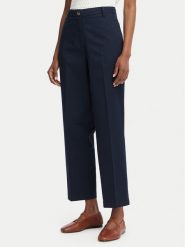 Tommy Hilfiger Chinosy WW0WW52817 Granatowy Slim Fit. Niebieskie chinosy Tommy Hilfiger, bez wzorów, z syntetyku. Za 489.99 zł.