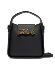 KARL LAGERFELD Torebka B4W30008 Czarny. Czarne torebki klasyczne KARL LAGERFELD, bez wzorów, ze skóry, bez dodatków. Za 1,099.00 zł.