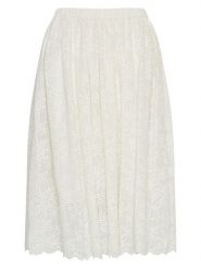 MOSS COPENHAGEN Spódnica "Dorota" w kolorze kremowym rozmiar: M. Brązowe spódnice Moss Copenhagen, na co dzień, m, bez wzorów, z bawełny, maxi, proste. Za 173.99 zł.