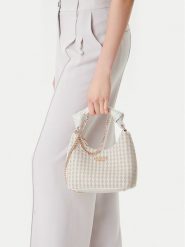 Guess Torebka Mirema HWWG96 31010 Biały. Białe torebki klasyczne Guess, z aplikacjami, ze skóry, bez dodatków. Za 369.99 zł.