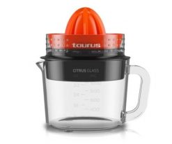 Wyciskarka do cytrusów Taurus Citrus Glass 30W. Wyciskarki i sokowirówki TAURUS. Za 112.99 zł.