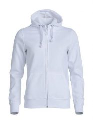 Clique Basic Hoody Full Zip Women rozpinana bluza z kapturem. Białe bluzy CLIQUE, m, bez wzorów, z bawełny, z kapturem. Za 188.50 zł.