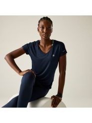 Dare 2b Koszulka sportowa "Vigilant" w kolorze granatowym rozmiar: 34. Niebieskie t-shirty sportowe Dare 2b, s, bez wzorów, z materiału, bez ramiączek, outdoorowe. Za 56.93 zł.