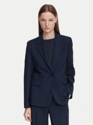 Weekend Max Mara Marynarka Lamine 2625046081 Granatowy Regular Fit. Niebieskie marynarki i żakiety Weekend Max Mara, bez wzorów, z wełny, bez ramiączek. Za 1,834.00 zł.